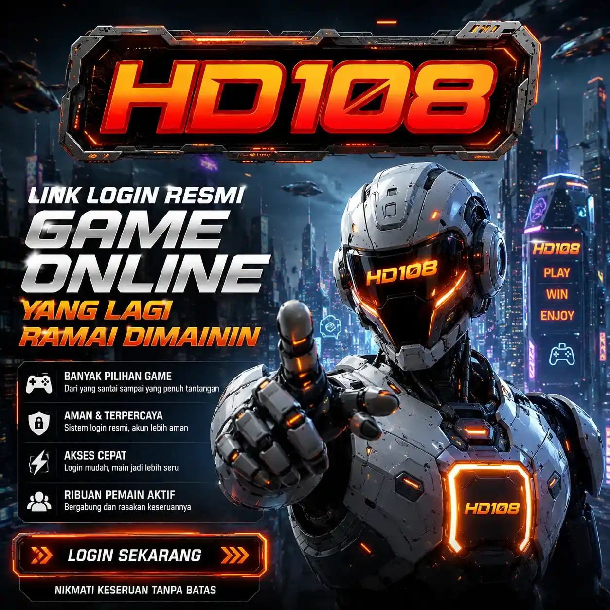 HD108 | Portal Login Resmi Game Online yang Lagi Ramai Dimainin