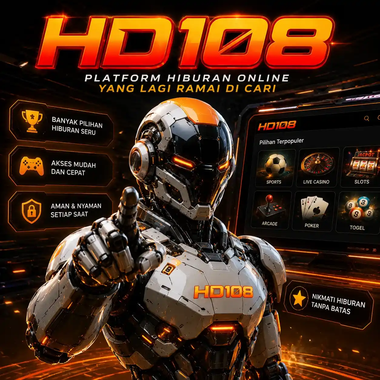 HD108 | Platform Hiburan Online yang Lagi Ramai Dicari